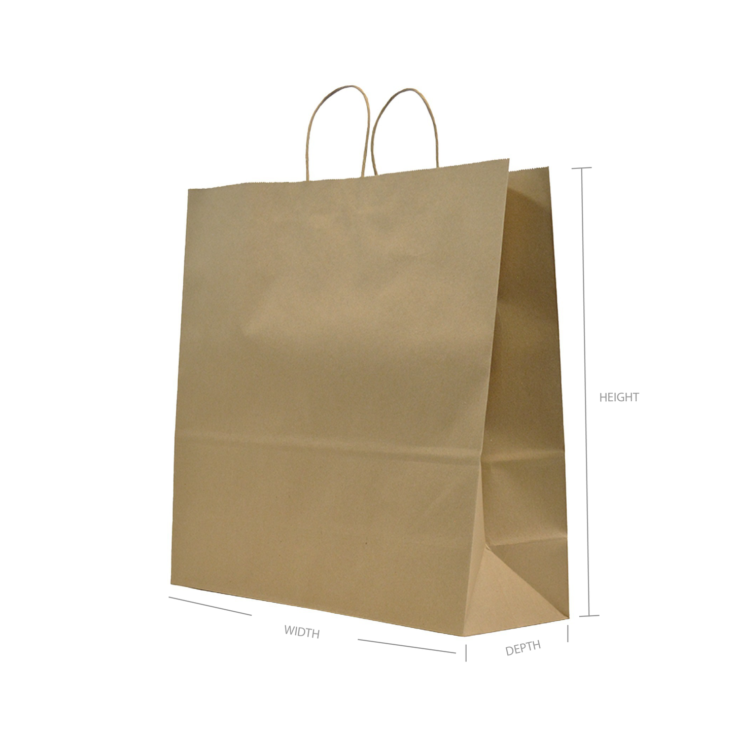 Stock Paper Bags - Kraft