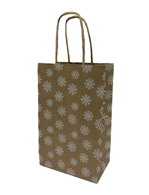 Paper Bags - Snowflake Design