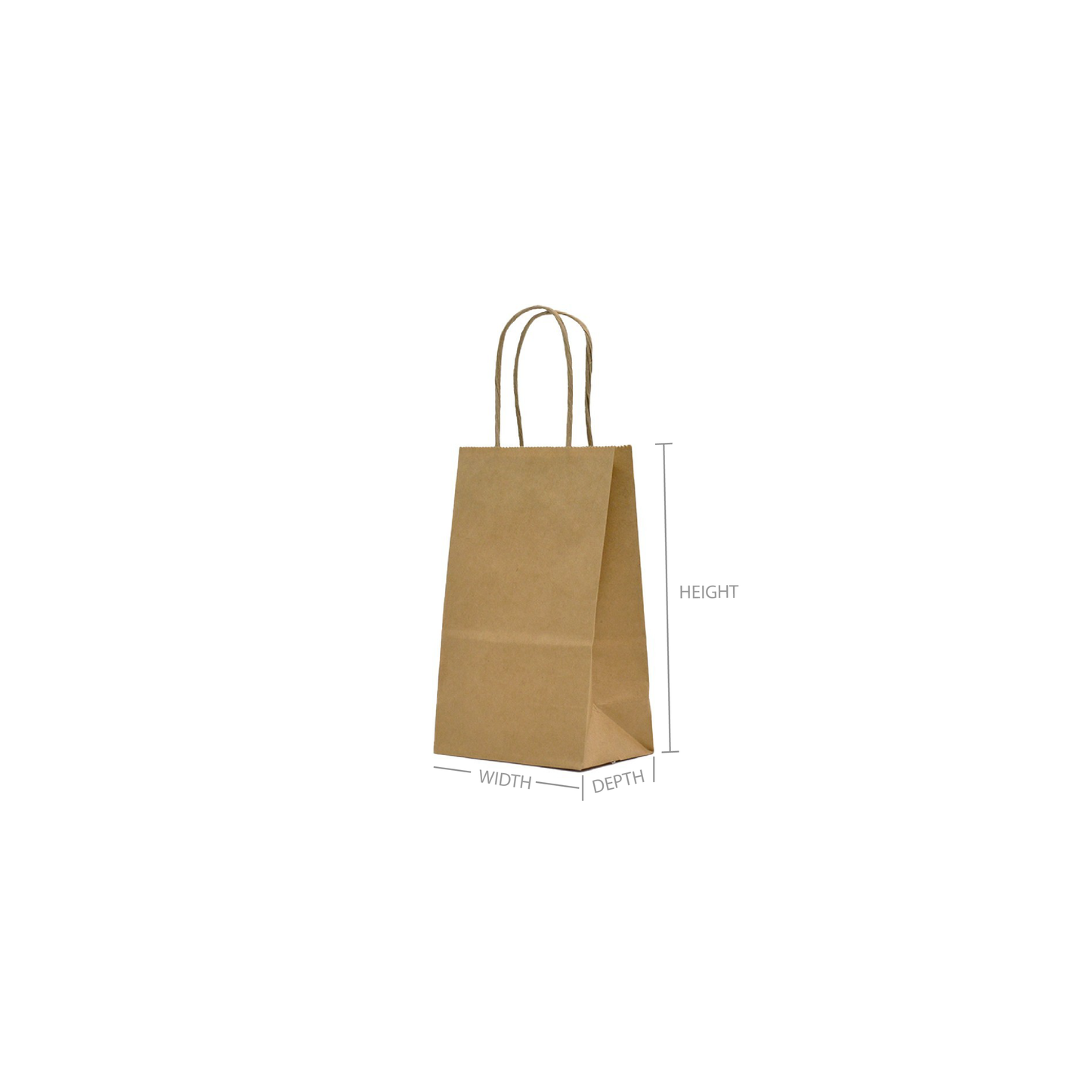 Stock Paper Bags - Kraft