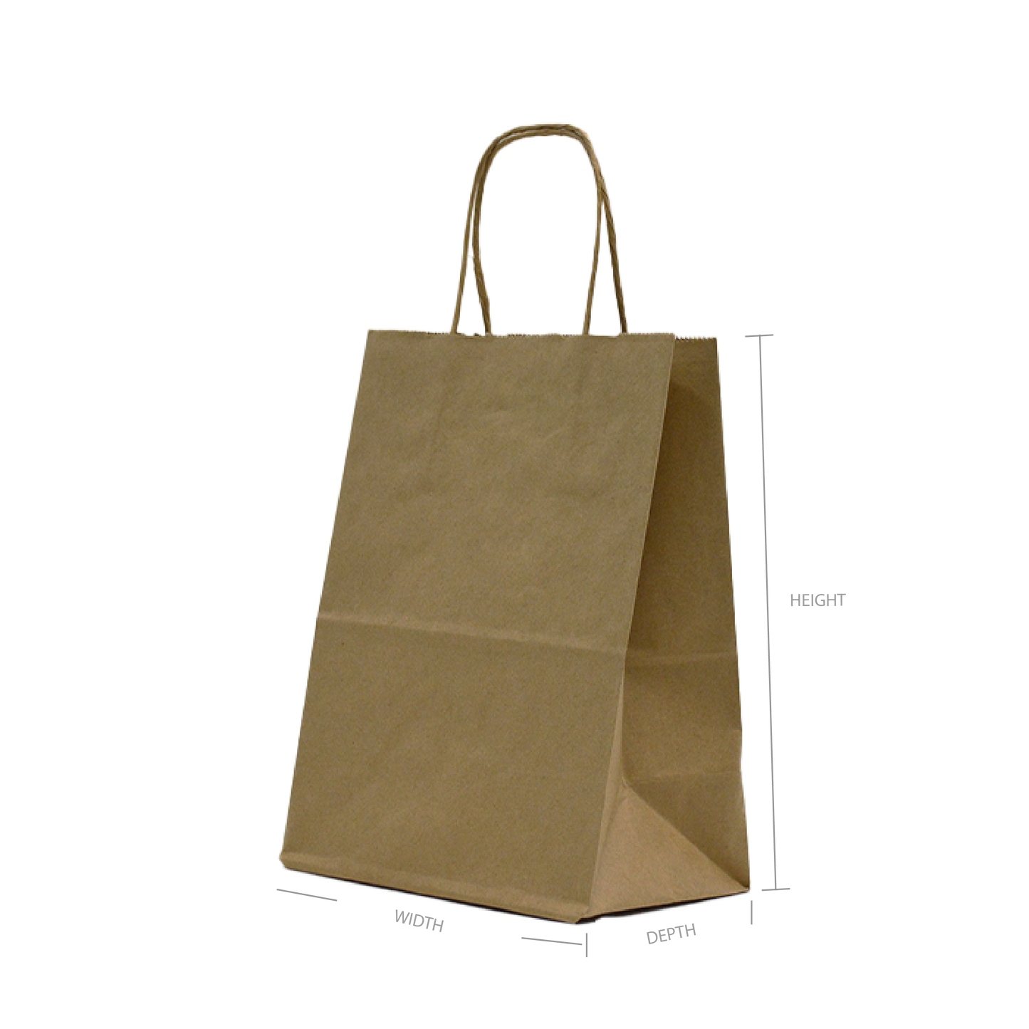 Stock Paper Bags - Kraft