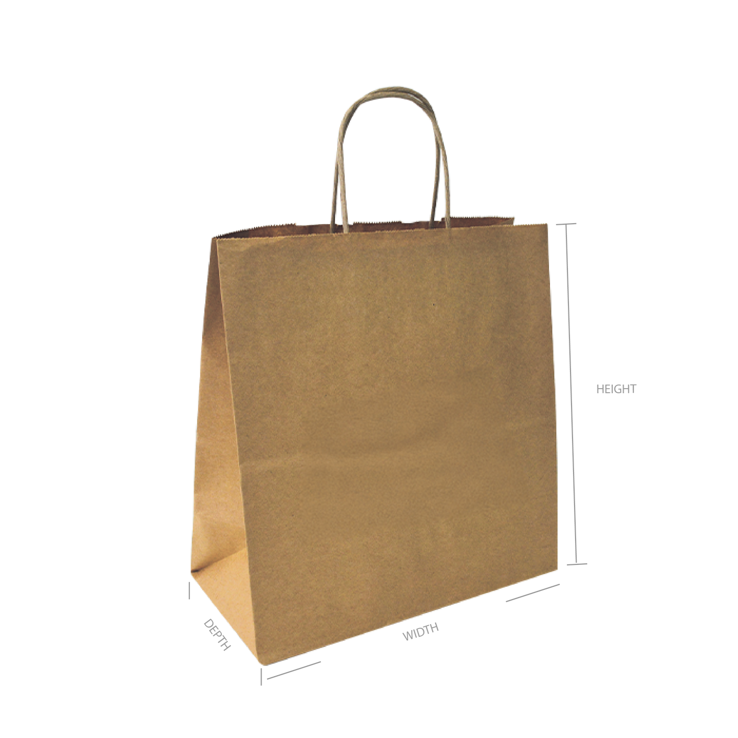 Stock Paper Bags - Kraft