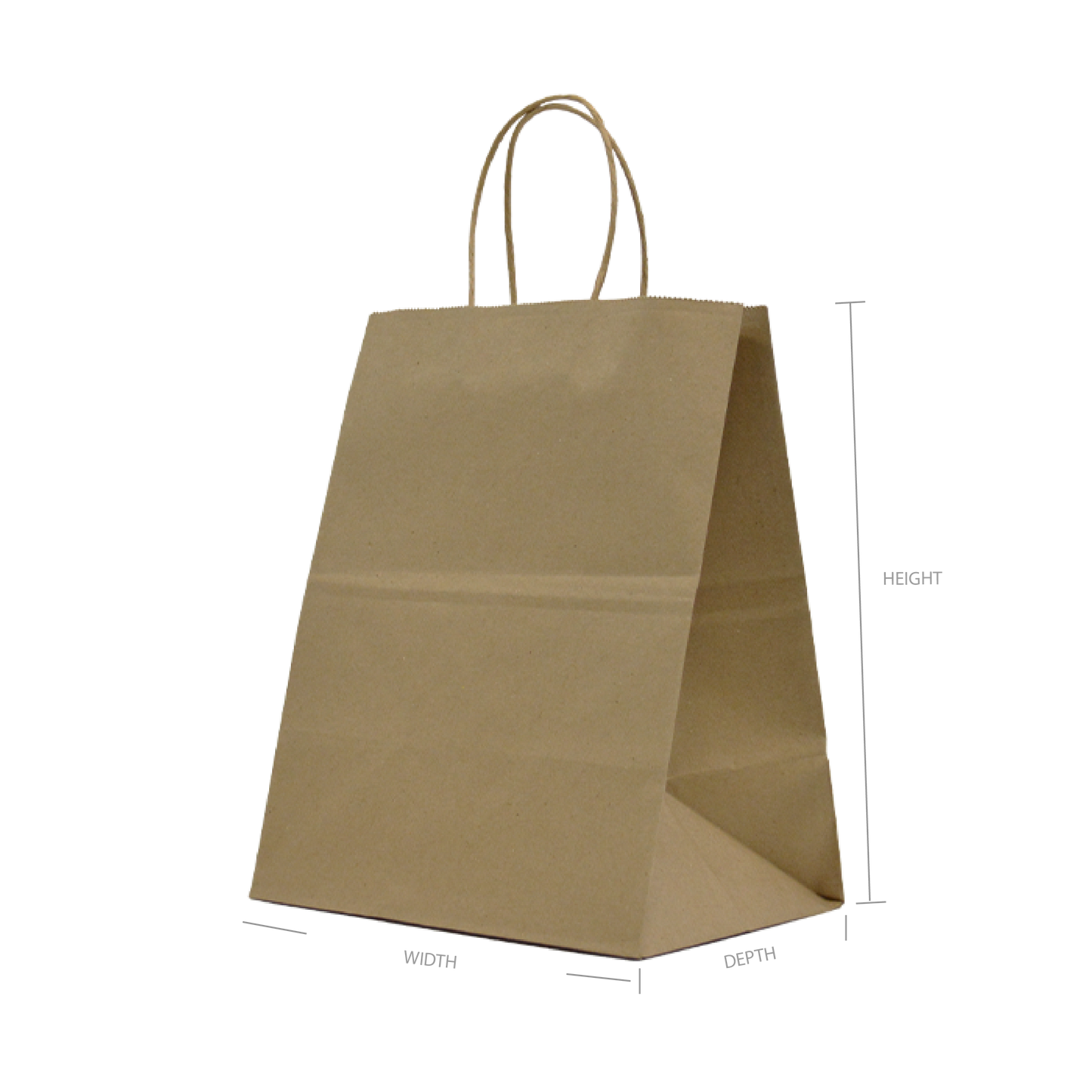 Stock Paper Bags - Kraft