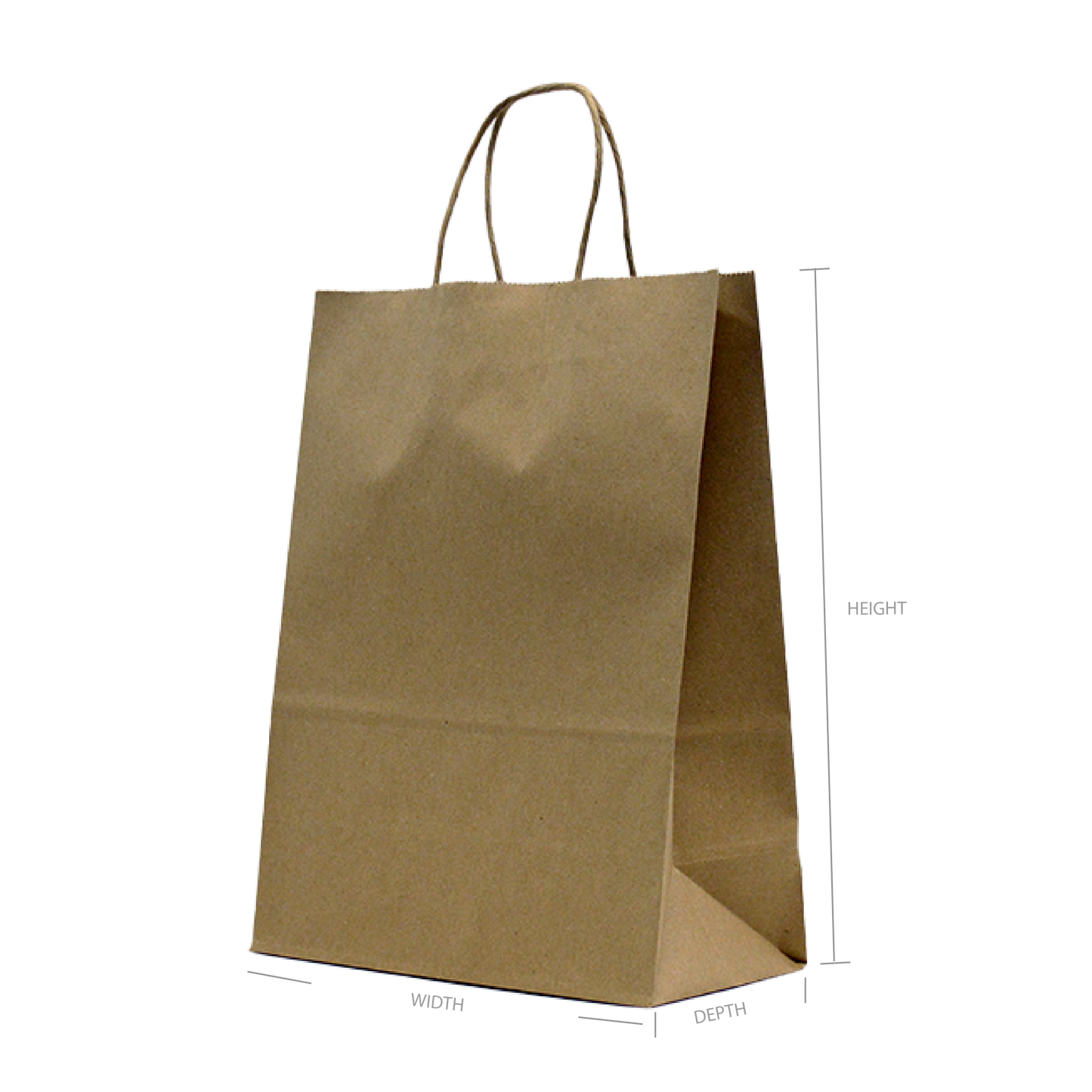 Stock Paper Bags - Kraft
