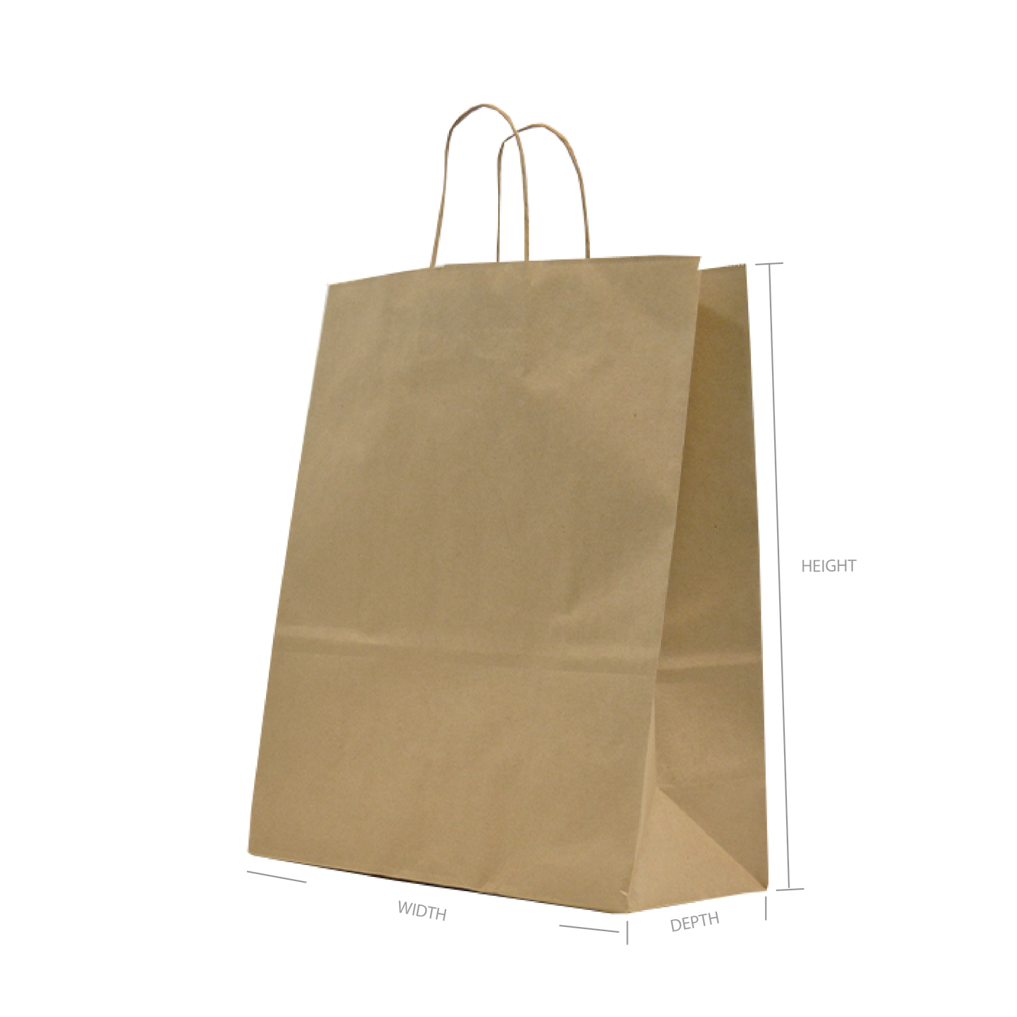 Stock Paper Bags - Kraft