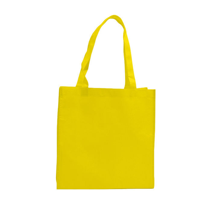 Non-Woven PP Bright Yellow Shopper (13"x5"x13")