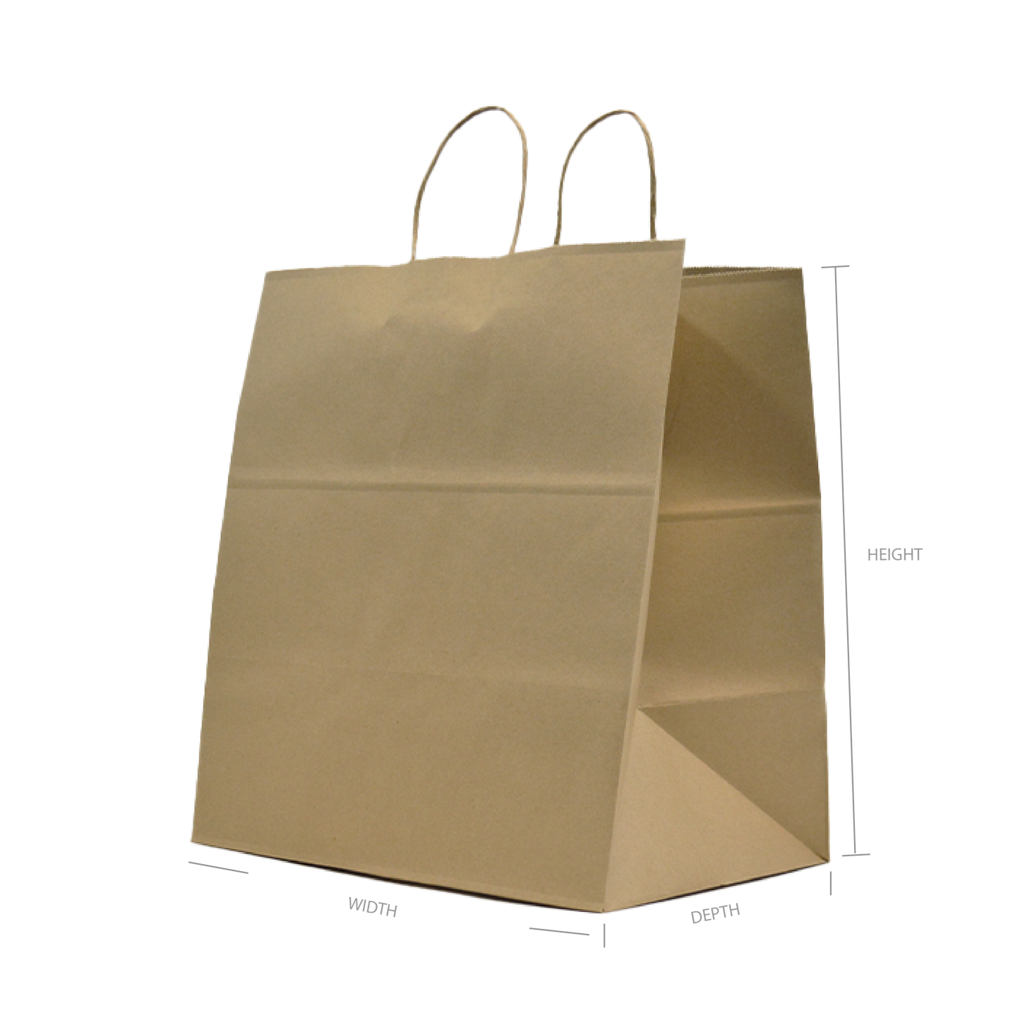 Stock Paper Bags - Kraft