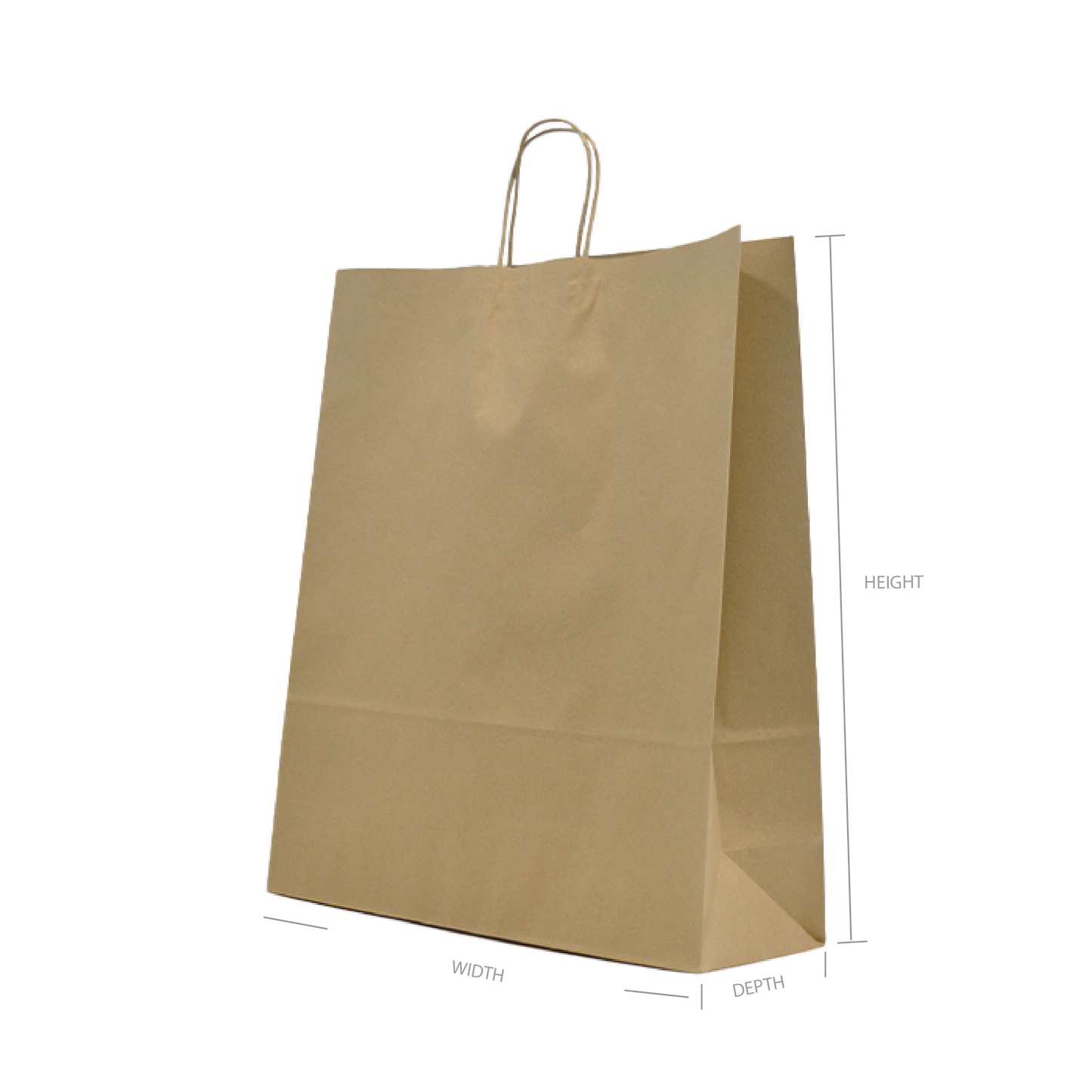 Stock Paper Bags - Kraft