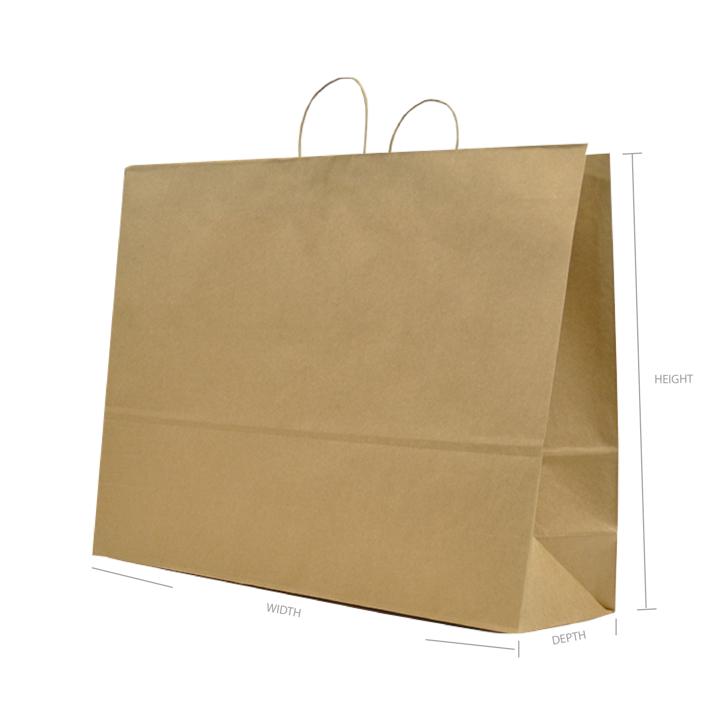 Stock Paper Bags - Kraft