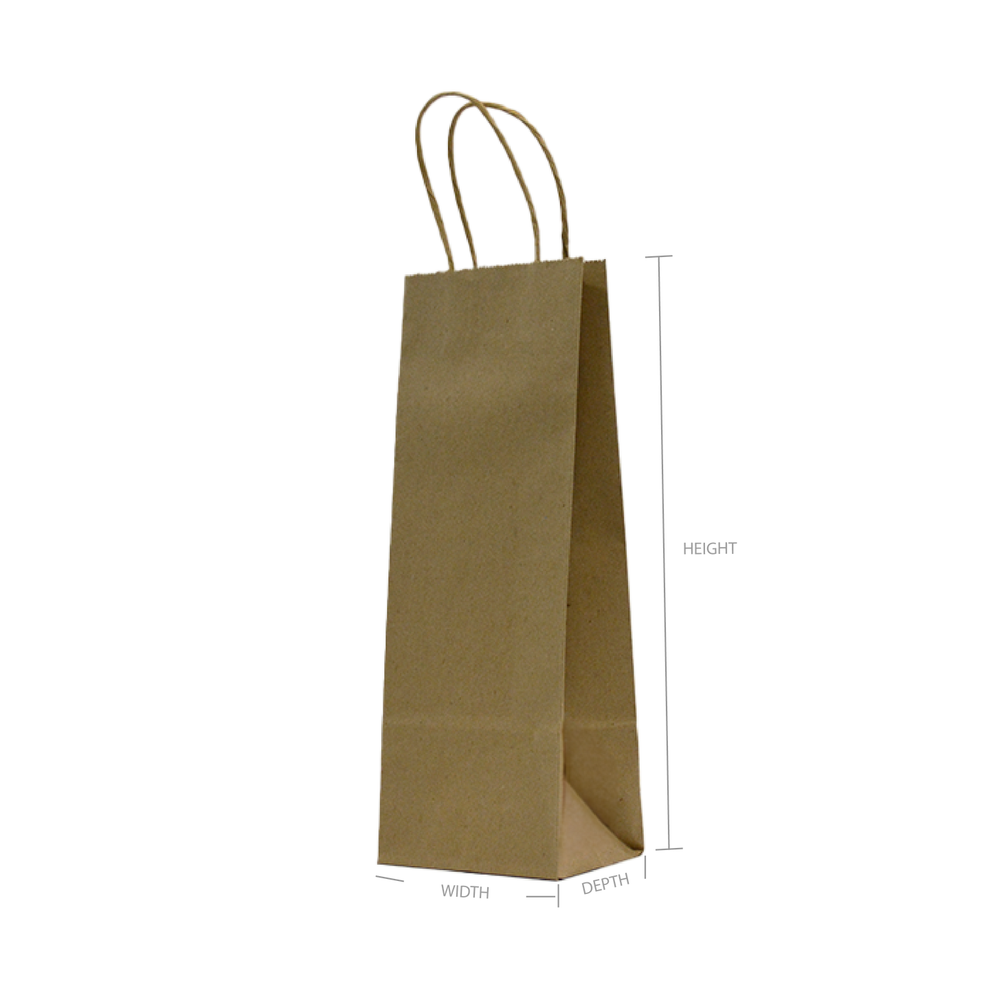 Stock Paper Bags - Kraft