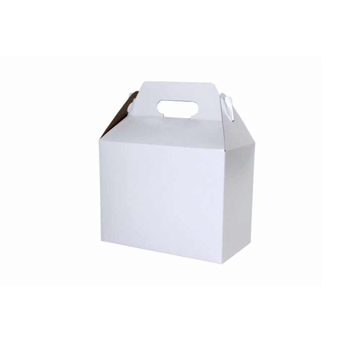 White Gable Box (9-1/2'' x 5''x 5'')