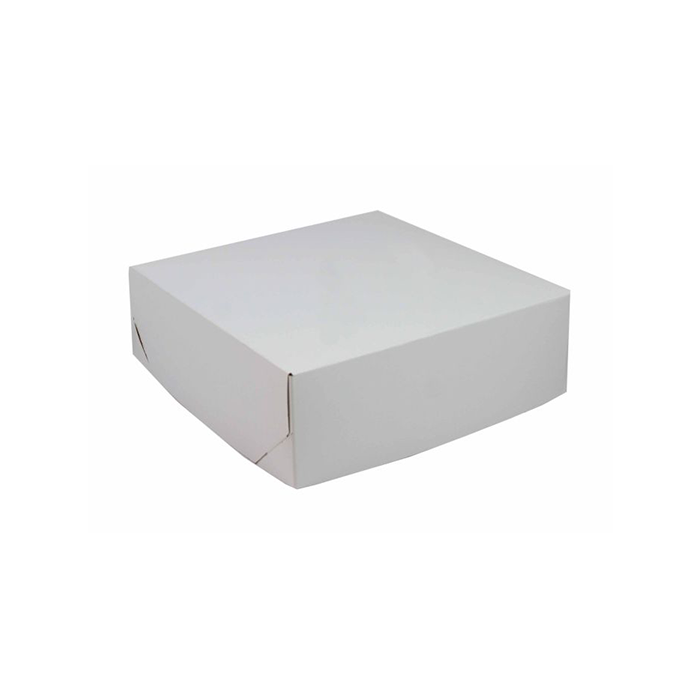 White Two-Piece Corner Lock Gift Box