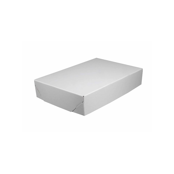 White Two-Piece Corner Lock Gift Box