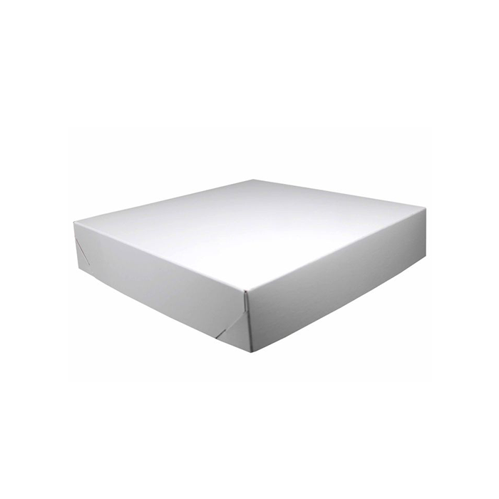 White Two-Piece Corner Lock Gift Box