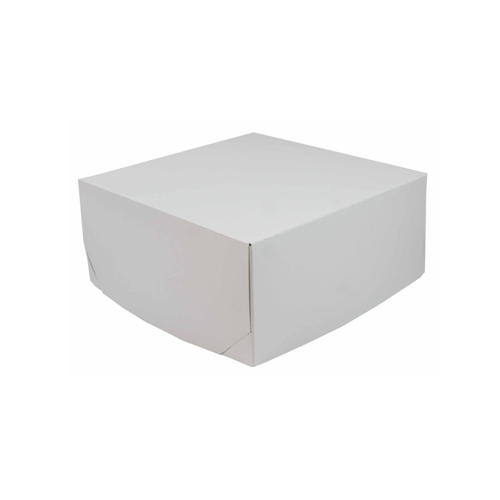 White Two-Piece Corner Lock Gift Box