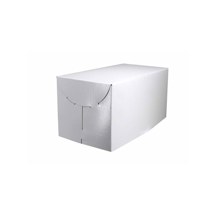 White Two-Piece Corner Lock Gift Box