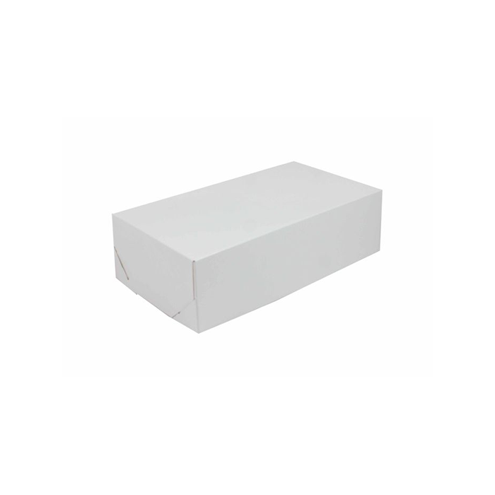 White Two-Piece Corner Lock Gift Box