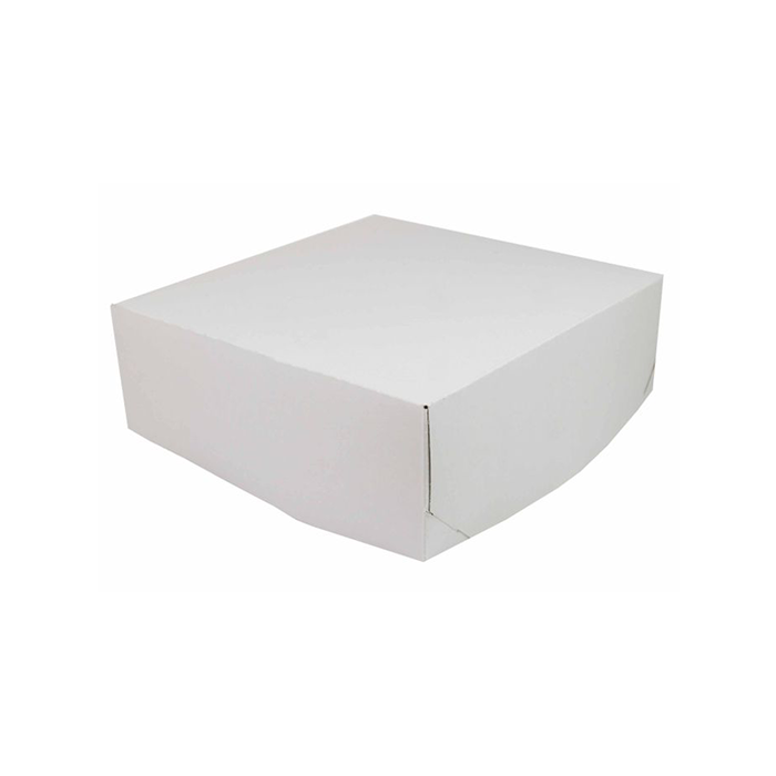 White Two-Piece Corner Lock Gift Box