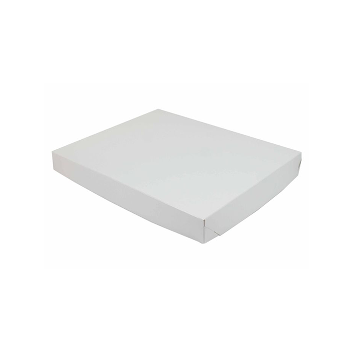 White Two-Piece Corner Lock Gift Box