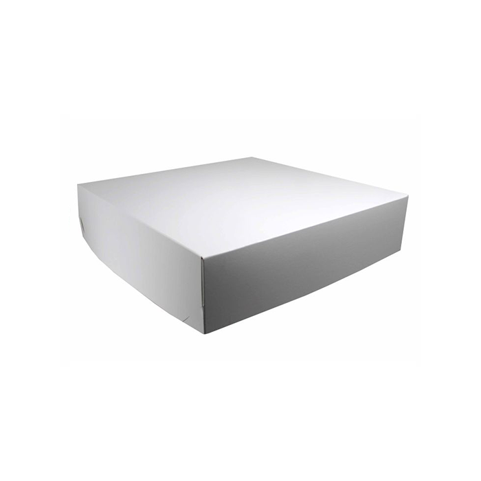White Two-Piece Corner Lock Gift Box