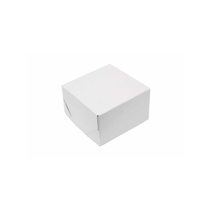 White Two-Piece Corner Lock Gift Box
