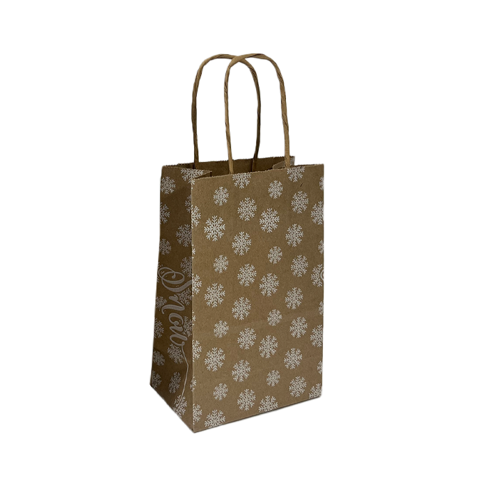 Paper Bags - Snowflake Design