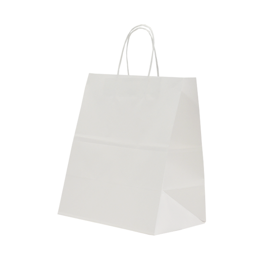 Stock Paper Bags - White